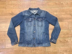 Duluth Trading Company Women Stretch  Daily Denim Jacket Size XS Button Up  - Bild 1 von 8