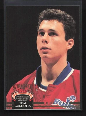 1992-93 Stadium Club Draft Pick Tom Gugliotta RC #288 Washington Bullets - Image 1 of 2