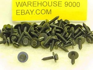 100 tornillos de cabeza hexagonal Auveco 12741 GM: 11503395 propósito general/universal - Imagen 1 de 4