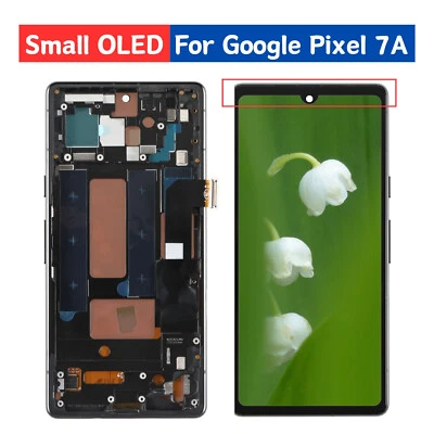 Para Google Pixel 7A Más Pequeño OLED LCD Pantalla Táctil Digitalizador Repuesto Foto 1 de 4