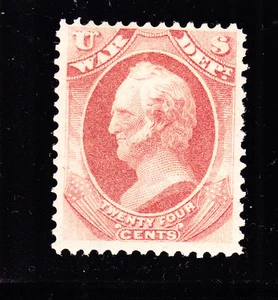 US O91 24c War Department Official Mint F-VF OG H SCV $85 - Picture 1 of 2