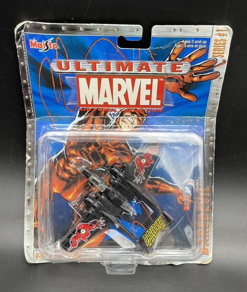Maisto Ultimate Marvel Air Force Collection Dare Devil Series #1 P61 Black Widow - Image 1 of 4