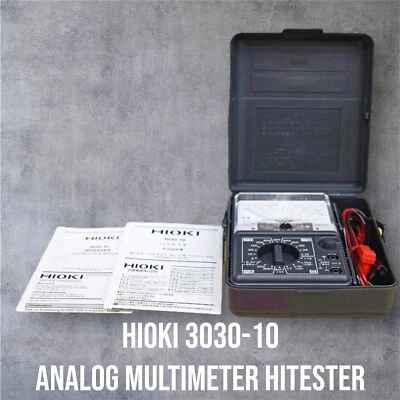 HIOKI 3030-10 Multímetro Analógico HiTester AC/DC Voltaje Corriente Resistenc... - Imagen 1 de 4