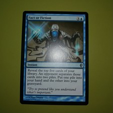 Fact or Fiction x1 Jace vs. Chandra 1x Magic the Gathering MTG