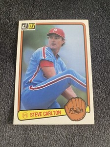 1983 Donruss Steve Carlton #219 HOF - Philadelphia Phillies - NR Mint or Better