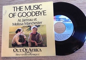 SP 45 tours BOF Out of Africa Al Jarreau Robert Redford Meryl Streep 1986 - Imagen 1 de 2