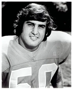1973 Vintage Photo Detroit Lions football team player linebacker Paul Naumoff - Picture 1 of 2