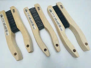 6 Blue Hawk Schuhgriff Stahl grobe Drahtbürste 0425637 - Bild 1 von 7