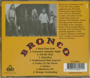 Bronco - Smoking Mixture (CD) - 1970s/1980s Pop/Classic Rock/Glam Rock - Picture 1 of 1