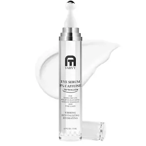 Eye Serum, under Eye Cream for Dark Circles, 8% Caffeine Eye Serum for Women & M - Picture 1 of 12