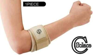 1 Stück rutschfeste Tennis Ellenbogenbandage für Sehnenentzündung Fitnessstudio & Golfer Gegenkraftbandage - Bild 1 von 8