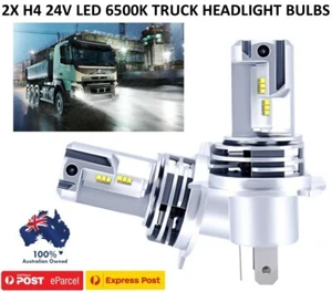 XSTORM H4 9003 LED 24V 200W TRUCK Headlight kit Lamp Bulbs Hi-Lo Beam UPGRADE - Picture 1 of 8