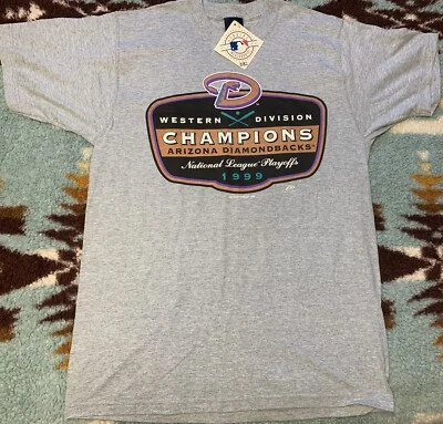 Camisa de colección Pro Player Arizona Diamondbacks 1999 nueva con etiquetas campeones para hombre grande Foto 1 de 3