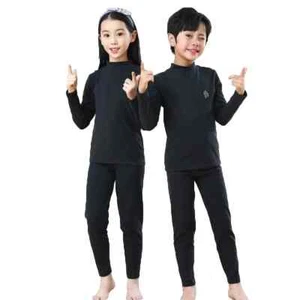 Winter Thermal Underwear Sets Boys Pajama Sets Baby Warm Sleepwear Kids Clothes - Picture 1 of 24