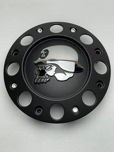Metal Mulisha Matte Black Wheel Center Cap 711355100-CAP 8113CAP1 - Picture 1 of 3