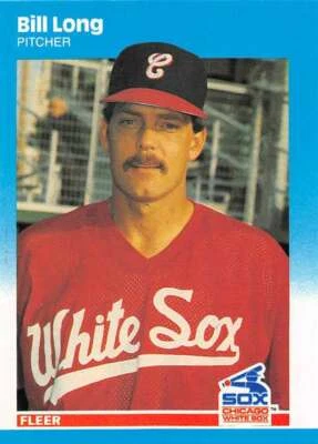 Bill Long 1987 Fleer Update #U-66 RC White Sox ID:18575 - Image 1 of 2