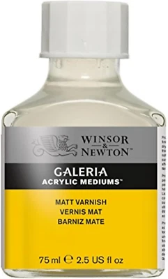 COLART Premium Winsor and Newton Galeria 75Ml Matt Acrylic Varnish Fast Shipping