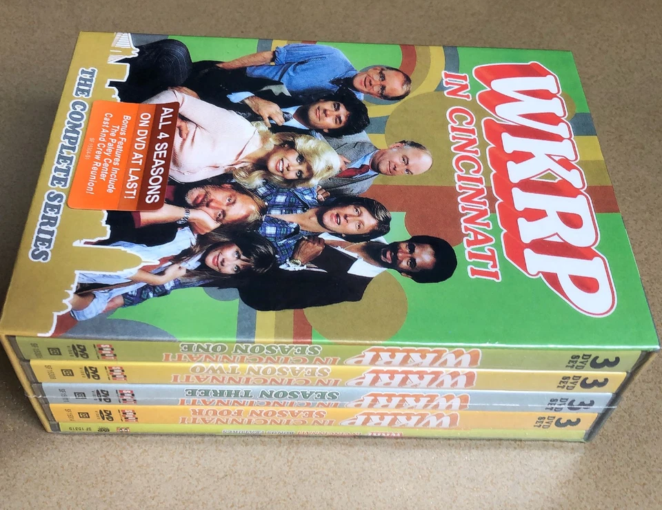 WKRP in Cincinnati: The Complete Series 1-4  (DVD, 2014, 13-Disc Set) Region 1 - Image 1 of 1