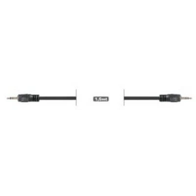 KARMA Cavo Audio Jack Jack maschio stereo 3.5mm da 1,5 metri iphone android AUX auto