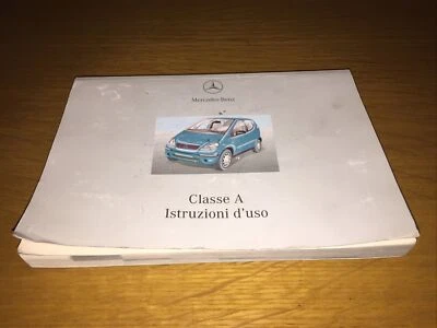 CLASSE A Uso E Manutenzione Istruzioni D’ Uso Manuale Istruzioni Mercedes 2001 - Immagine 1 di 4