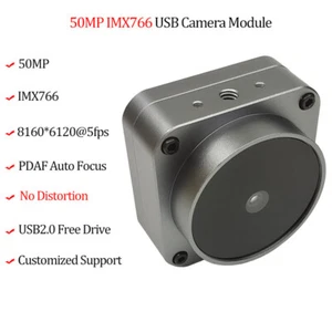 50MP IMX766 Live Broadcast Camera PDAF Auto Focus USB UVC Webcam No Distortion - Afbeelding 1 van 11