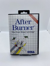After Burner (Sega Master System) MS Game Module + Original Packaging / CIB