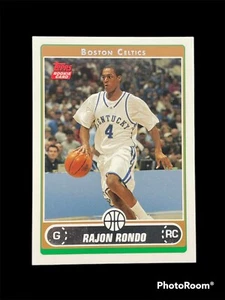 Rajon Rondo Rookie 2006 Topps #251 Basketball Card Celtics RC - Picture 1 of 2