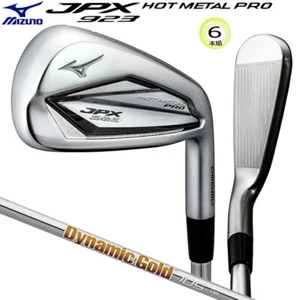 Mizuno JPX923 HOT METAL PRO Iron Set 5-PW Dynamic Gold 105 S200 Steel Shaft NEW - Picture 1 of 9