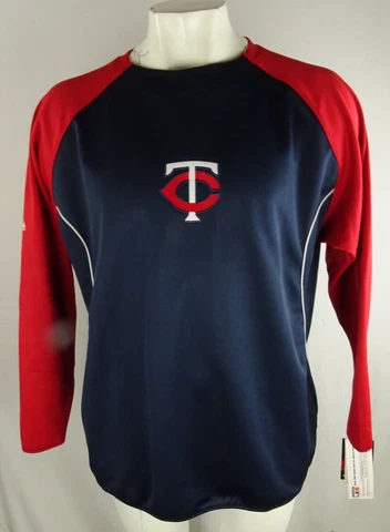 Minnesota Twins MLB Majestic Men's Track Jacket Cover