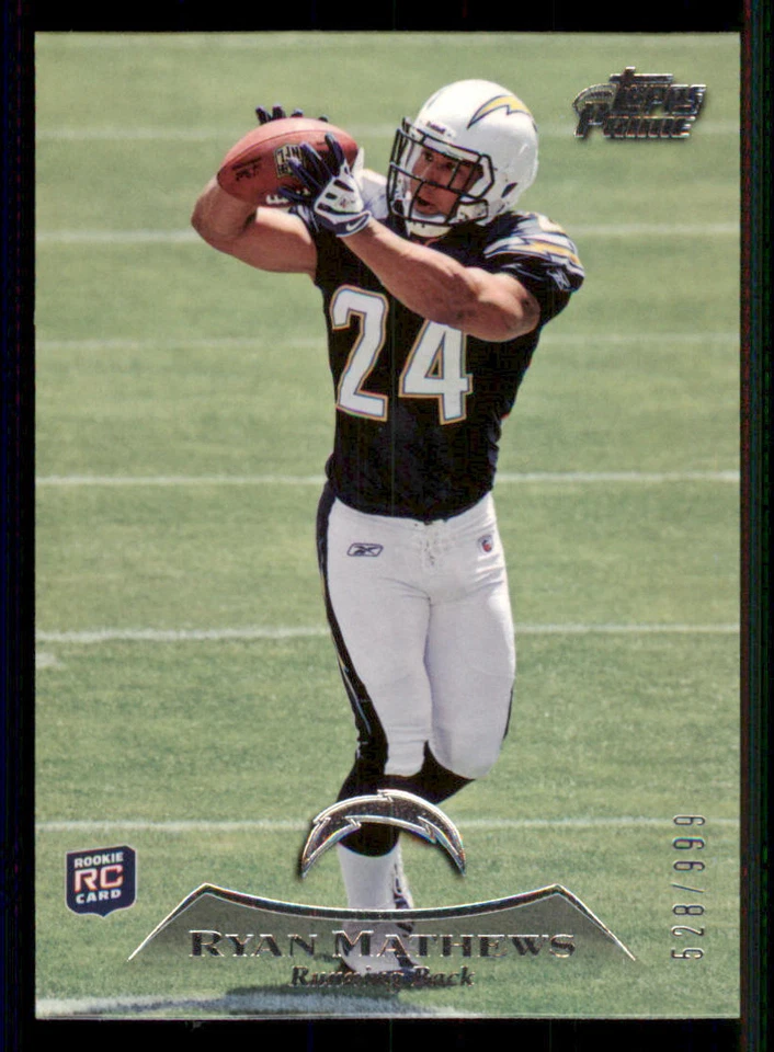 2010 Topps Prime #30 Ryan Mathews RC /999 - Image 1 of 2