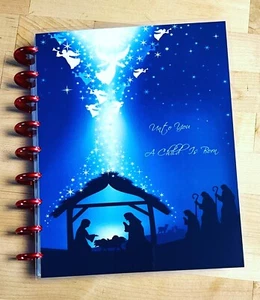 Nativity Xmas Front/Back Cover Set for use with Classic HAPPY Planner~ - Picture 1 of 3