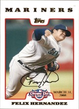 2008 Topps Opening Day Gold #36 Felix Hernandez /2199