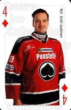 2016-17 Finnish Porin Assat Playing Card #16 Annti Jaatinen