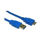 GP1833 USB 3.0 A to 8 Pin Micro B – 2MTR, BLUE Cable