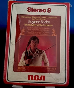 Eugene Fodor Plays Tchaikovsky Violin Concerto & Saint-Saens 8 Track New A10 - Picture 1 of 2