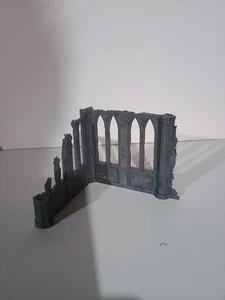Ruolo 25mm 28mm Scenery D&D Wargame -Rovina Gotica 8 - Foto 1 di 3