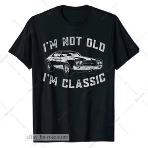 Lustiges Oldtimer T-Shirt Retro Muscle Car Tee für Gearhead Papa Geburtstagsgeschenke - Bild 1 von 5