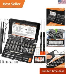 Kit de reparación de gafas magnéticas, tornillos para gafas, pinzas destornillador almohadillas para nariz - Imagen 1 de 11