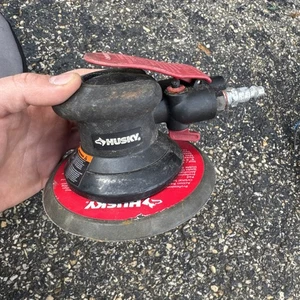 Husky H4830 6" Air Palm Sander - Pneumatic - Used, Working Condition - Picture 1 of 7
