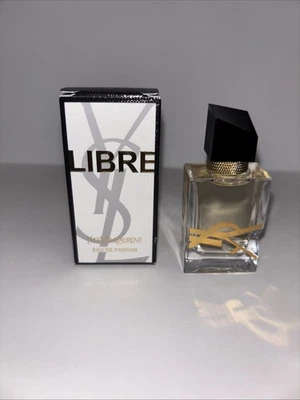 Mini botella de eau de parfum Yves Saint Laurent YSL Libre 7,5 ml/.25 fl oz nueva en caja Foto 1 de 3