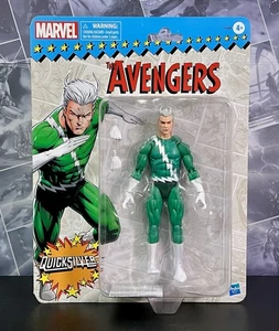 Marvel Legends Series Retro Card Quicksilver (Green Suit, Unopened, Mint, X-Men) - Picture 1 of 2