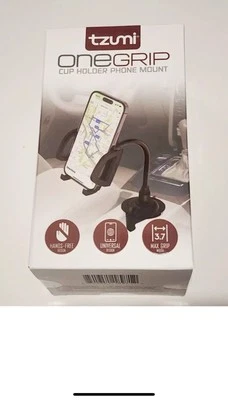 Tzumi Onegrip Cupholder Phone Mount - Image 1 of 4