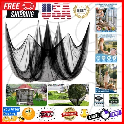 Barrera de red de jardín de 2 piezas - 10 x 13 pies para cada malla de pantalla de jardín para pájaros Nettin... Foto 1 de 4