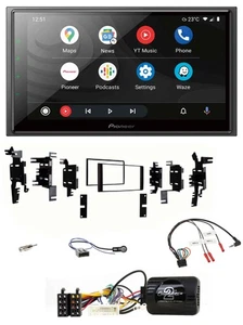 Pioneer USB 2DIN DAB Lenkrad Bluetooth Autoradio für Nissan Micra 2013-2017 - Bild 1 von 12