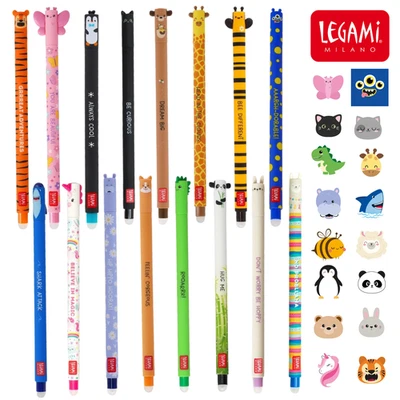 LEGAMI löschbare Gel Schreiber Stifte radierbar Stärke 0,7 Mittel 🐝Schoolbees🐝 - Bild 1 von 4