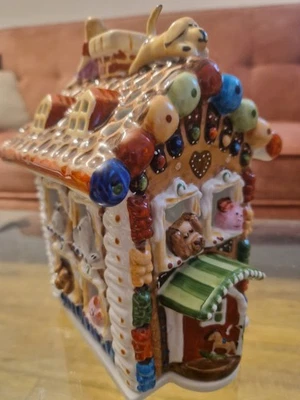 Grande Maison poupée Villeroy & Boch X-mas Germany Photophore Noël  - Photo 1/4