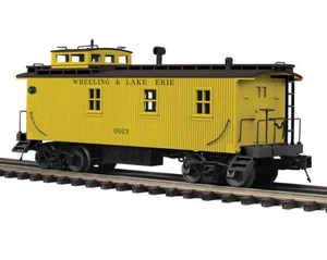 MTH PREMIER WHEELING & LAKE ERIE 35’ WOODSIDED CABOOSE 20-91831! O SCALE - Picture 1 of 1