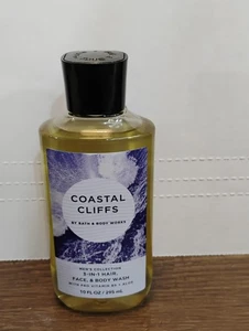 NEW Coastal Cliffs 3-in-1 Hair, Face & Body Wash 10oz Bath & Body Works Men's - Picture 1 of 2