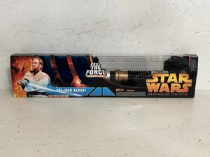 Star Wars Feel The Force Vibración Obi-Wan Kenobi Sable de Luz Electrónico Nuevo - Imagen 1 de 5