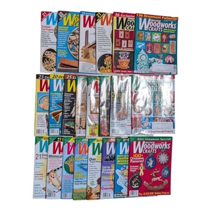 Creative Woodworks and Crafts 22 Back Issues 2009-2011 Scroll Saw Patterns - Picture 1 of 3